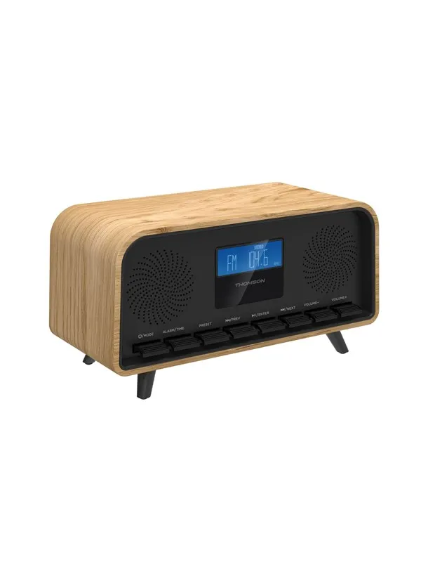 Thomson RT850 Alarm Clock Radio with Bluetooth Speaker - Cosy