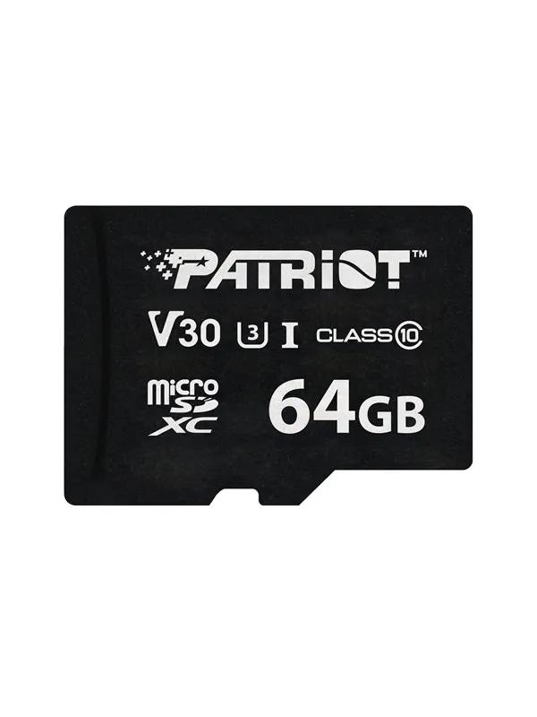 Patriot VX Series - flash memory card - 64 GB - microSDXC UHS-I U3