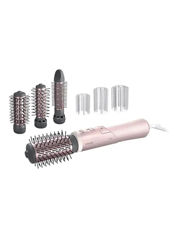 Philips Hårføner 7000 Series BHA735 - hair dryer/hair styler - pearly peach metallic with pink metallic finish - 1000 W