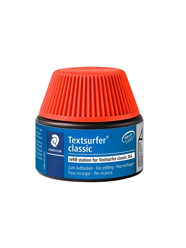 Staedtler Refill station 4 pcs Textsurfer cl. red