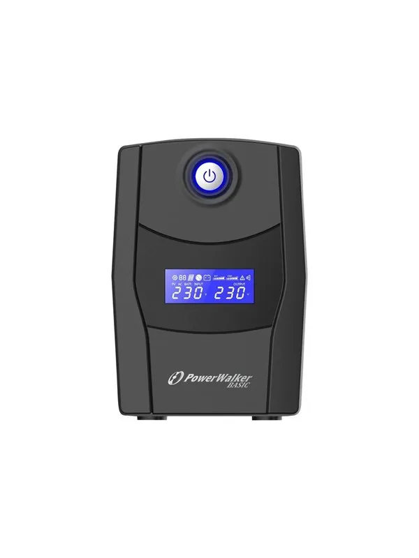 BlueWalker 10121079 - PowerWalker Basic VI STL - 800VA/480W - Line Interactive UPS