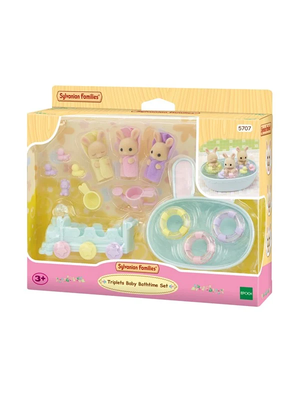 Sylvanian Families Badesett for trillinger