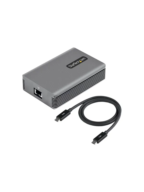 StarTech.com Thunderbolt 3 to Ethernet Adapter 10GbE Multi-Gigabit