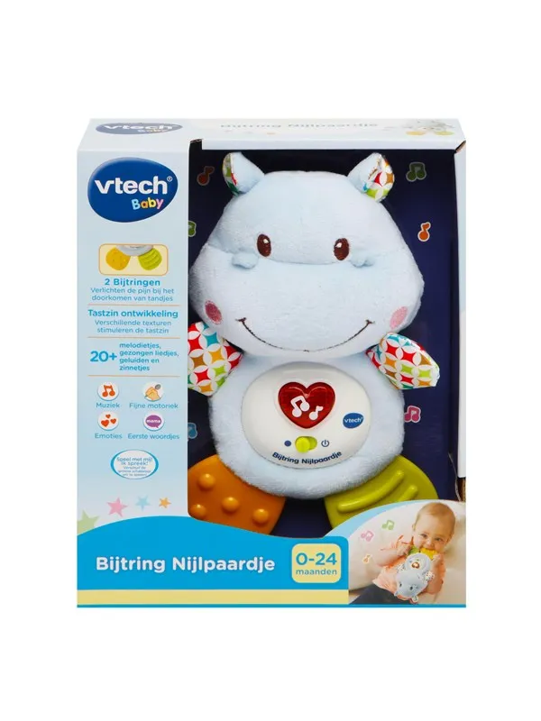 VTech - Baby Bijtring Nijlpaardje