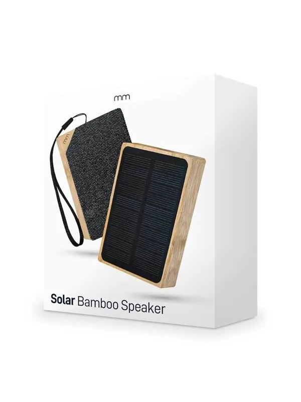 Mikamax Solar Bamboo Speaker