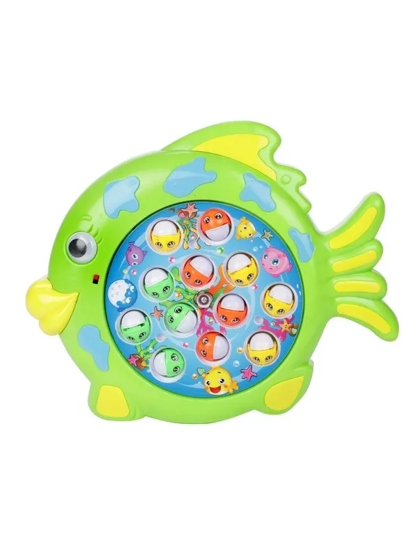Toi-Toys - Fishing Game Spinning Table Catch the Fish with Sound