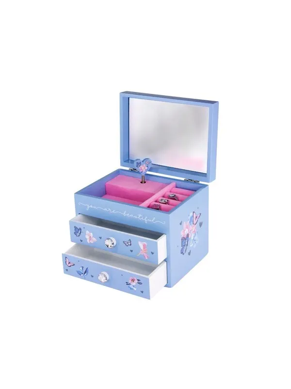 Tinka Jewelry Box with Music - Butterfly
