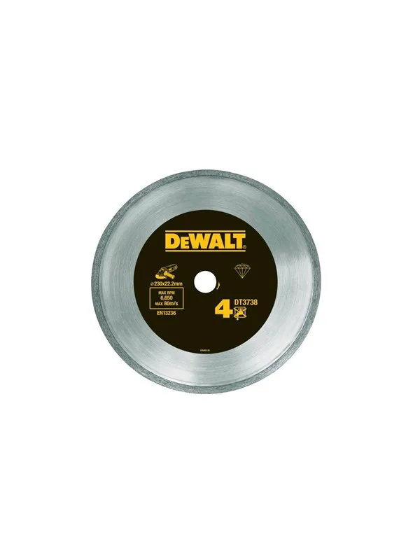 Dewalt DT3738-XJ Blade with continuous edge serration for cutting tiles