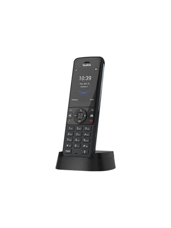 Yealink W78H - cordless extension handset - with Bluetooth interface with caller ID - 3-way call capability