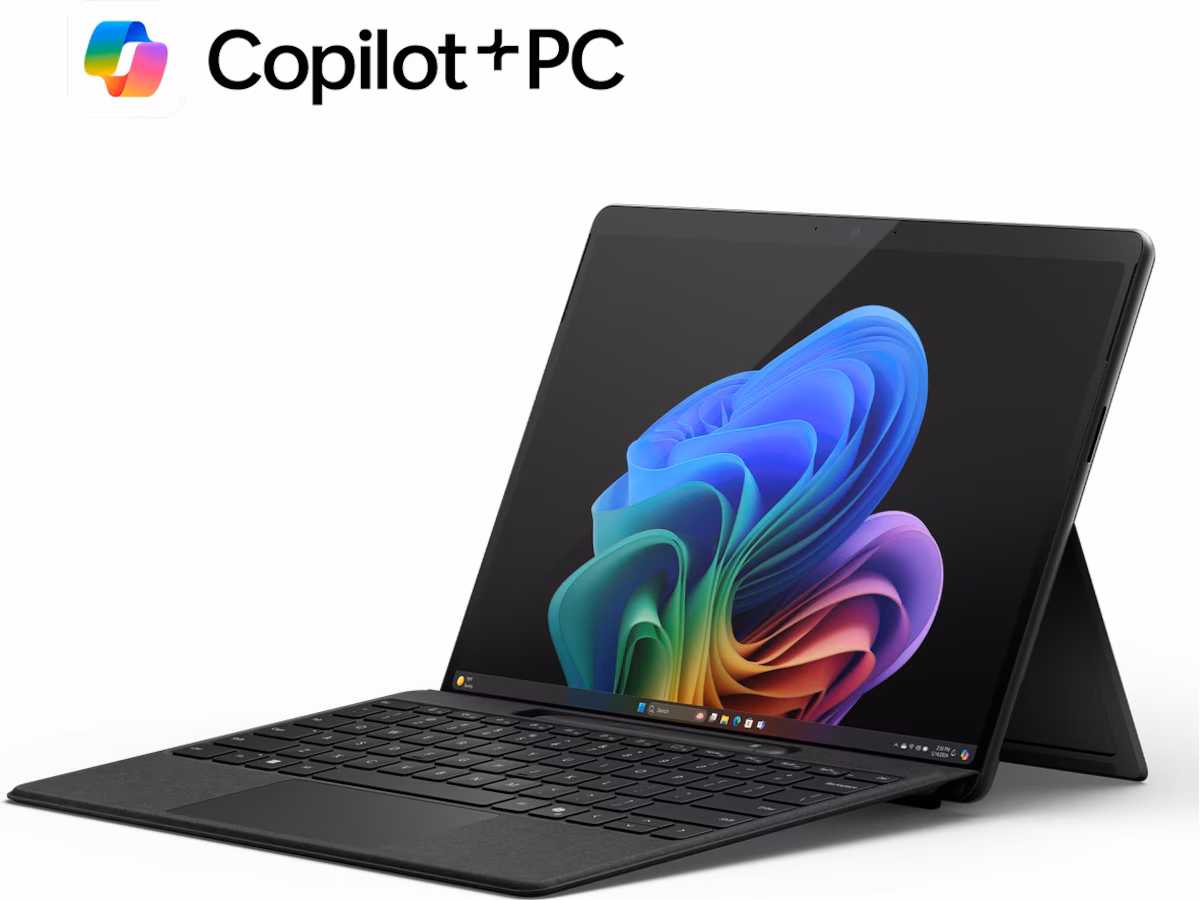 Microsoft Surface Pro C12 Copilot+ PC 13" OLED touch (sort)