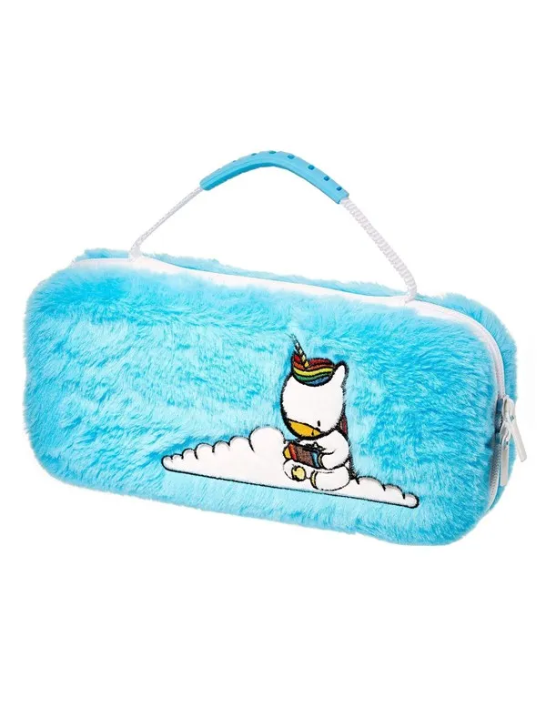 Numskull Unicorn Blue Fluffy - Miscellaneous Bag - Nintendo Switch