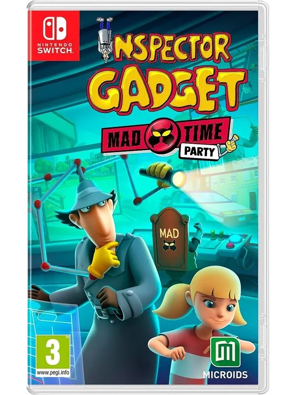 Inspector Gadget: Mad Time Party (Code in a Box) - Nintendo Switch - Party