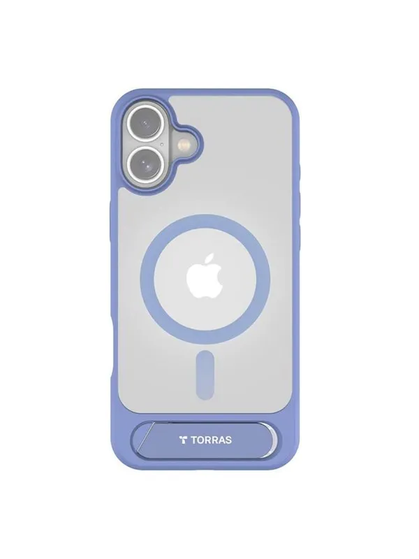 Torras Pstand Series Case for iPhone 16 (Blue)