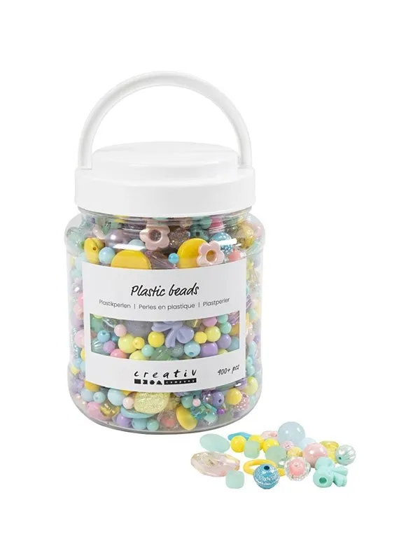 Creativ Company Plastic beads - 900 pcs