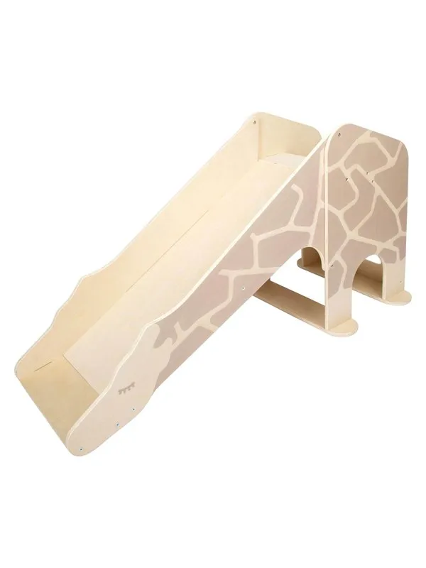Small Foot - Wooden Indoor Slide Giraffe Wildlife