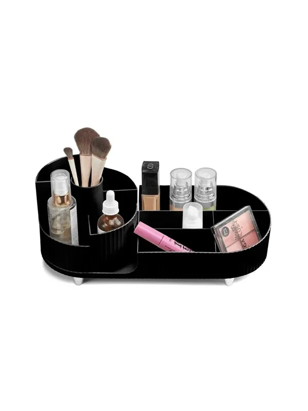 Gillian Jones - Large table organizer with swivel function - Black - Large