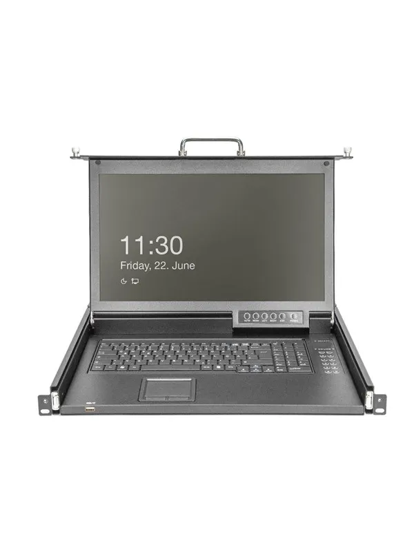 17" DIGITUS KVM console - Full HD (1080p) - 17"