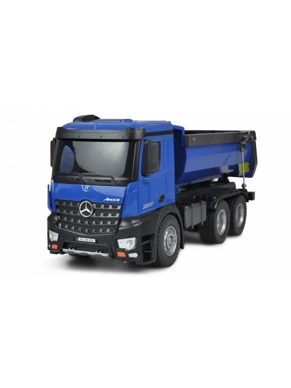 Amewi Mercedes-Benz Arocs Licensed Tipper Lorry 2.4GHz RTR Blue