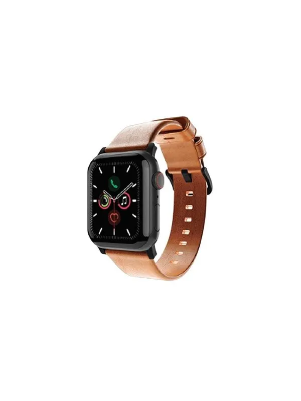 Journey Leather Band for Apple Watch 42/44/45mm - Tan