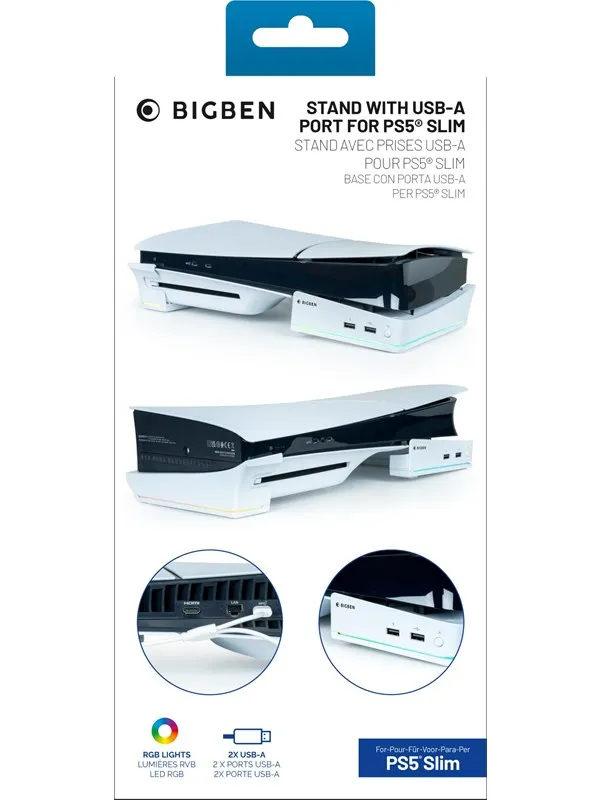 NACON Horizontal Console Stand & Charging Station - Wired - Sony PlayStation 5
