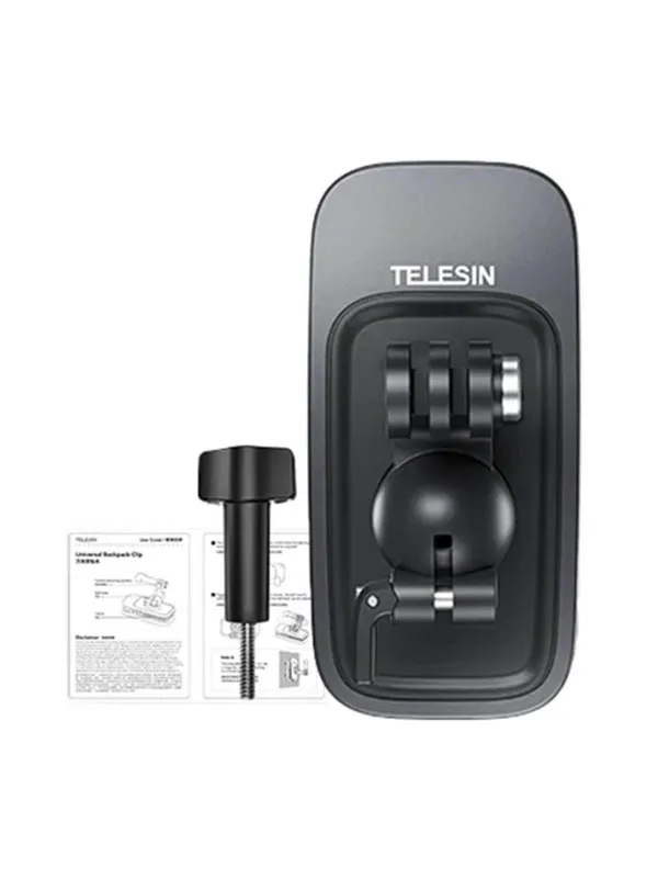 TELESIN backpack strap mount for sports cameras (GP-JFM-009)
