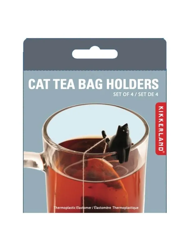 Kikkerland Cat Tea Bag Holders