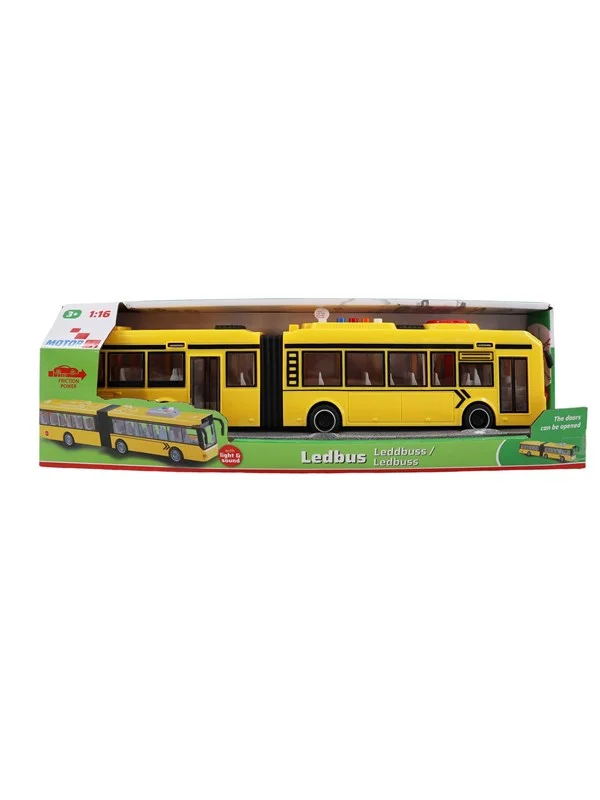 Impulse Toys Ledbus m/lys og lyd 44cm