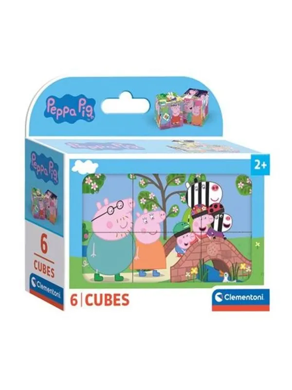 Clementoni Block Puzzle Peppa Pig 6 pcs. Blokk