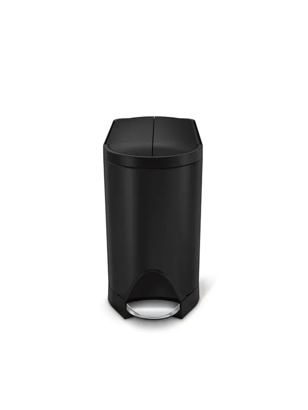 Simplehuman simplehuman 10L sommerfugl pedalbøtte, svart