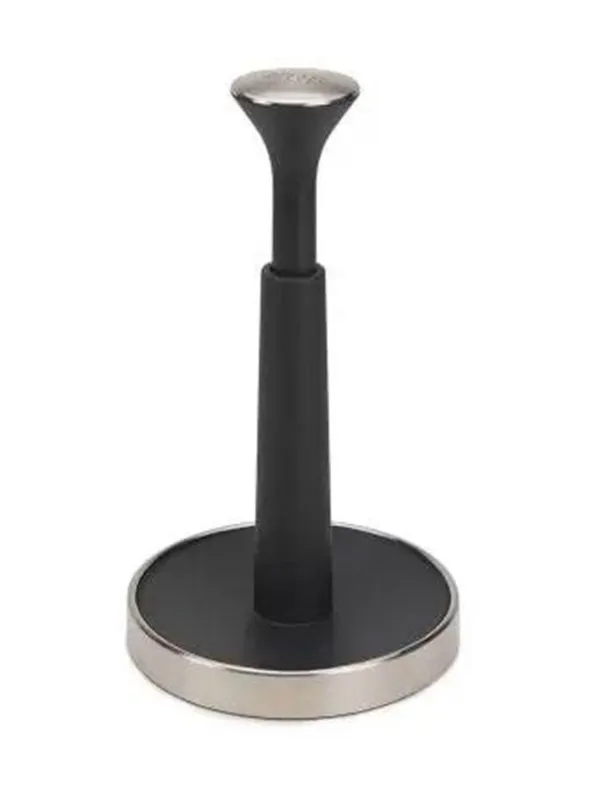 Joseph Joseph Kitchen Roll Holder- Silver / Black