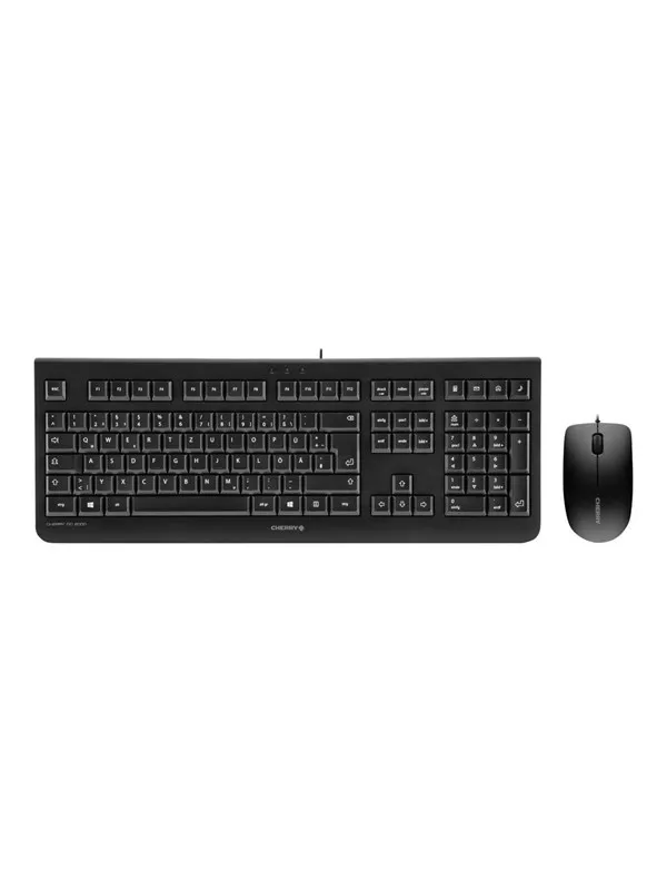 Cherry DC 2000 - Tastatur & Mussett - Ungarsk - Svart