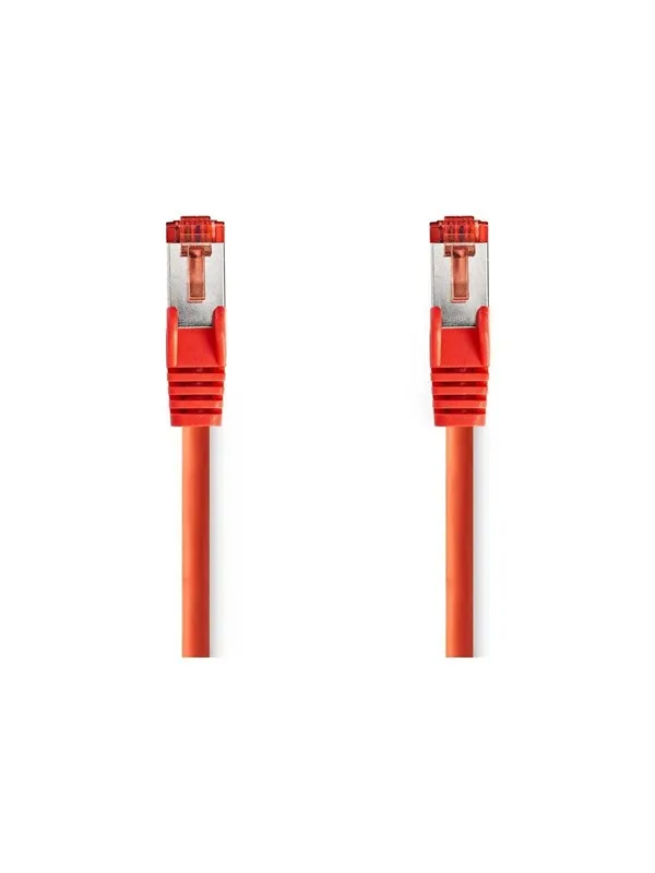 Nedis CCGL85221RD100 networking cable - Rød - 10m