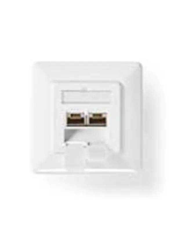 Nedis Network Wall Box | In-Wall | 2 port(s) | CAT7