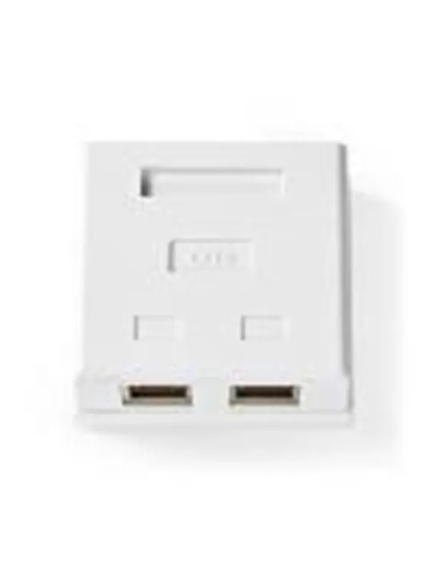 Nedis Network Wall Box | On-Wall | 2 port(s) | STP CAT6