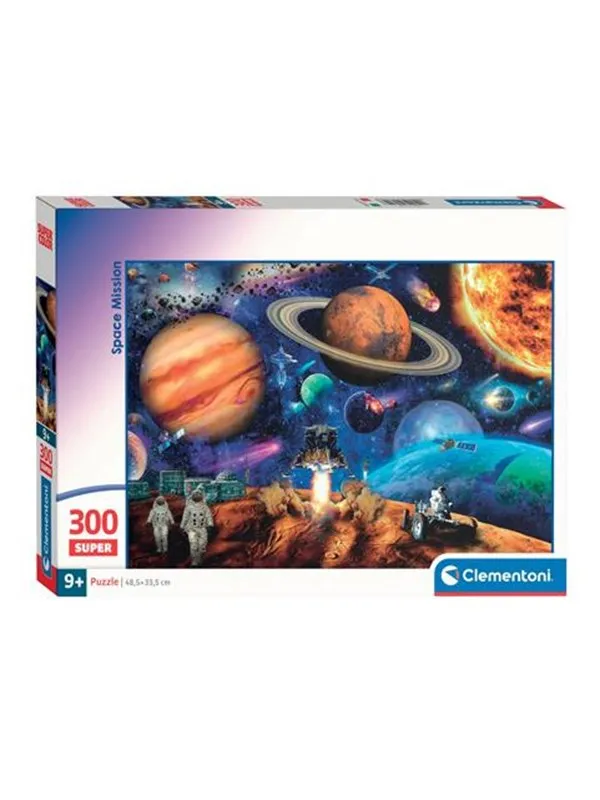 Clementoni Jigsaw Puzzle Super Color Space Mission 300pcs. Gulv