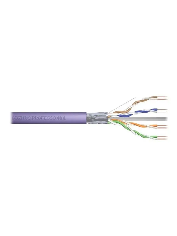 DIGITUS Professional bulk cable - 500 m - purple - Purpur - 500m