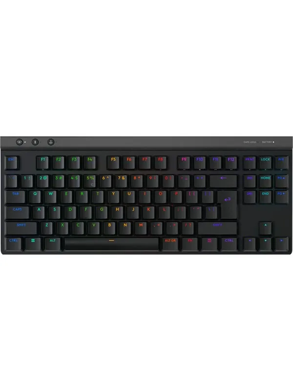 Logitech G515 LIGHTSPEED TKL - Tactile - Gamingtastatur - Uten numpad - Engelsk (USA) - Svart