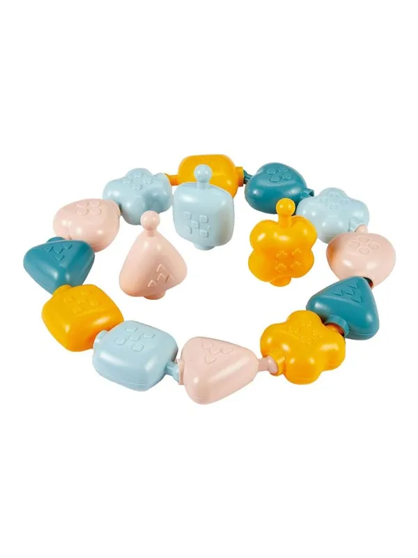 Abrick Motor skills beads Construction play set 16 pieces.