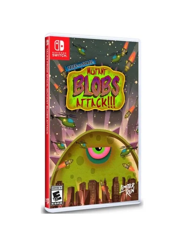 Tales From Space Mutant Blobs Attack - Nintendo Switch - Action