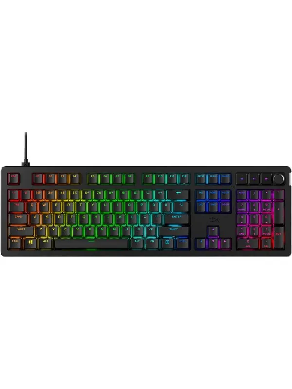 HyperX Alloy Rise Gaming Keyboard - AZERTY - Gamingtastatur - Fransk - Svart