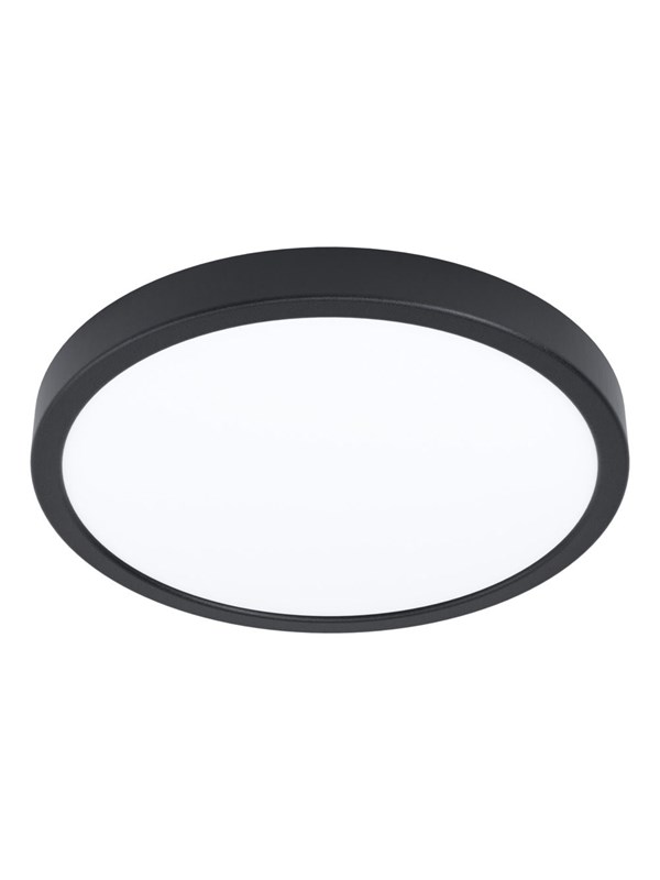 EGLO FUEVA 6 PLAFOND Ø280 CCT 14.2W 2000LM SVART