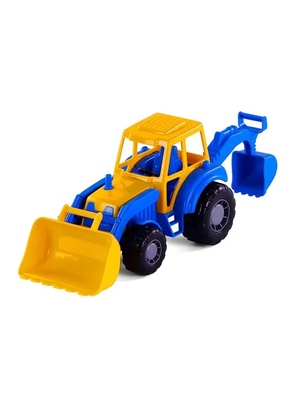 Cavallino Toys Cavallino Tractor with Front Loader Blue