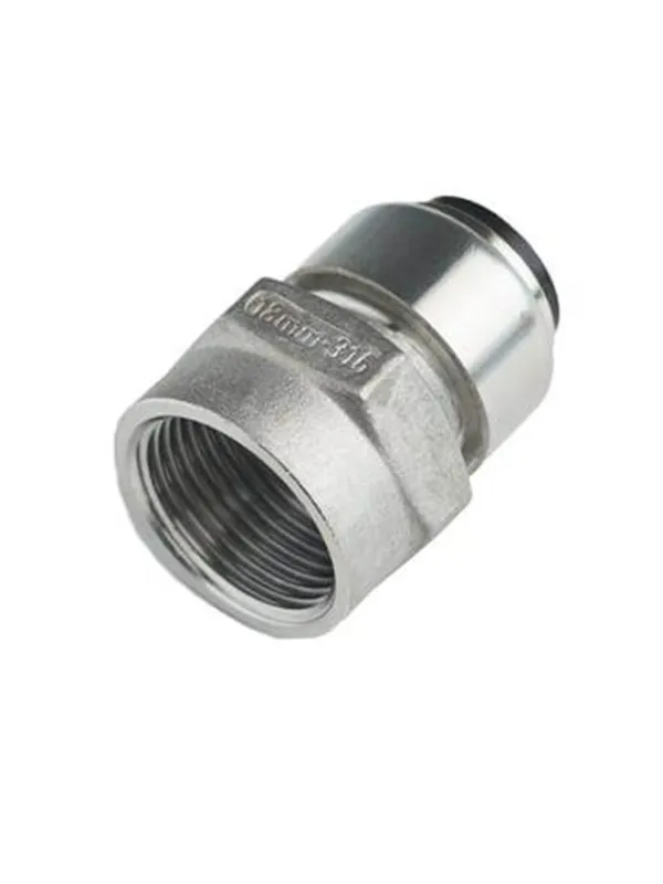Roth straight female connector 22 mm x 3/4"