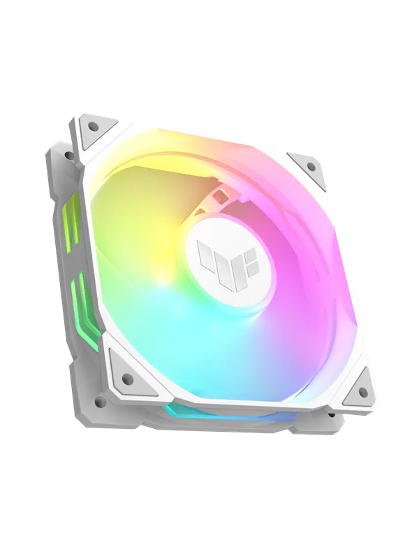 ASUS TUF GAMING TR120 REVERSE - Kabinettvifte - 120mm - Hvit - 29 dBA