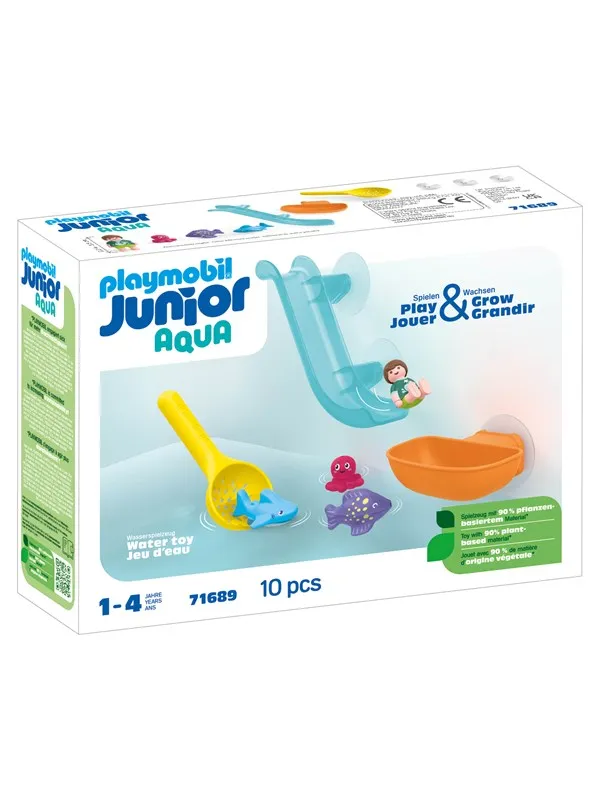 Playmobil 1.2.3 - Junior Aqua Moro med sjødyr