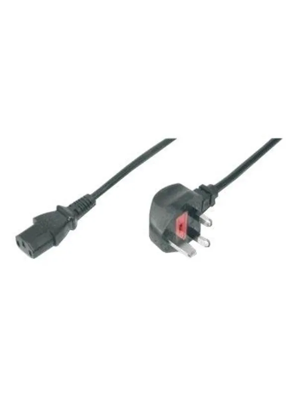 DIGITUS power cable - power IEC 60320 C13 to BS 1363 - 1.8 m
