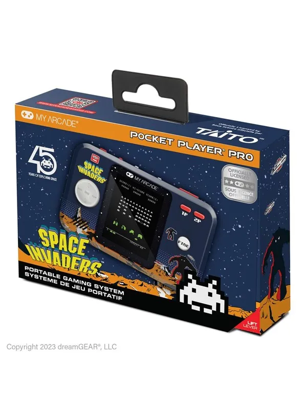 My Arcade SPACE INVADERS POCKET PLAYER PRO