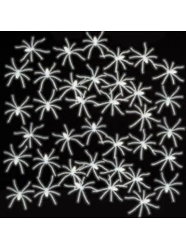 Folat BV Glow in the Dark Spiders 50pcs.