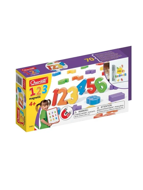 Quercetti Magnetic Numbers (48 pcs)