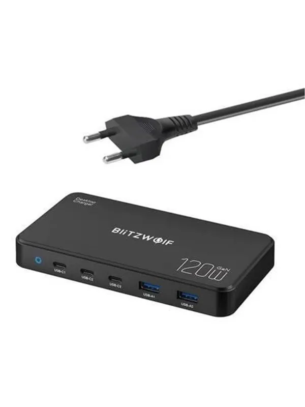 BlitzWolf Charging Station Blitzwolf BW-i100 5in1 120W